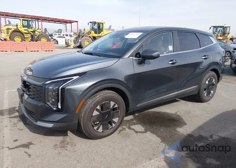 2026 Kia Sportage Hybrid Lx из США, поврежденный, VIN KNDPU3DG2T7284836